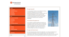 Desktop Screenshot of energie-auskunft.de